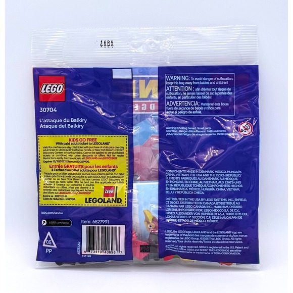 LEGO Sonic Monkie Kid 40628 Rocket Bird Building Set with Minifigure New Sealed - Picture 4 of 4